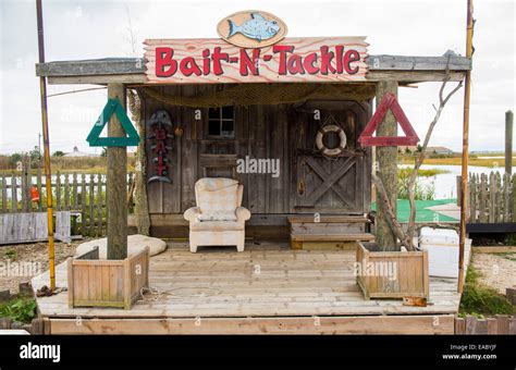 bait and tackle shops.